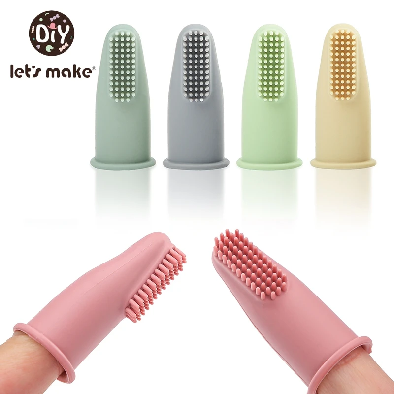 

Soft Finger Toothbrush for Babies Silicone Infant Tooth Teeth Clean Brush Food Grade Silicone Oral Health Care Baby Items