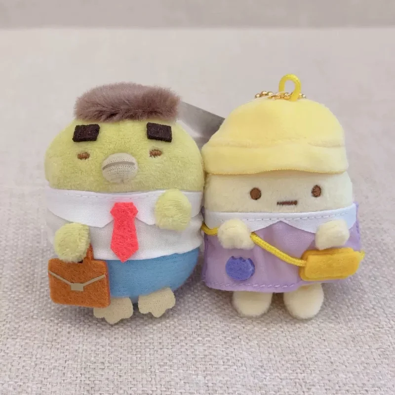 

НОВЫЙ 6 см Sumikkogurashi аниме серии детский сад плюшевые куклы брелки униформа костюм Sumikko Gurashi мягкая игрушка маленький кулон