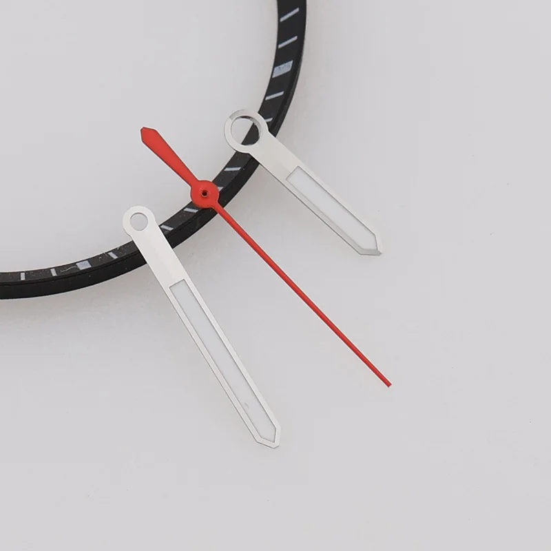 

High Quality Green C3 Luminous Aquanaut Watch Hands NH35 White Red Needles for Seiko Mod Replacement Watch Pointer Parts