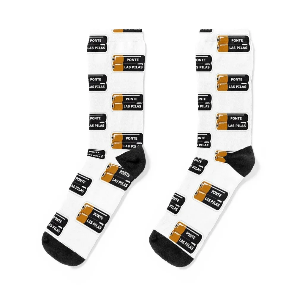 

Ponte las pilas Socks with print luxe Stockings man designer Women Socks Men's