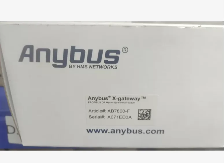 Anybus X-gateway (Made in Sweden) Model: AB7800-F Serial Number: A071ED3A