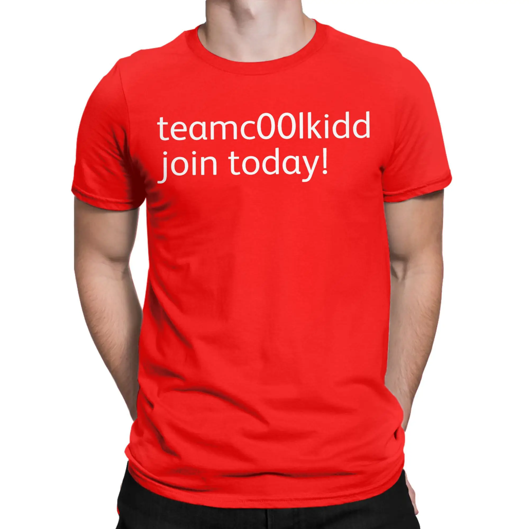 Forsaken Team c00lkidd Join Today Men T Shirt Game Funny Tees Short Sleeve O Neck T-Shirts Pure Cotton Printed Clothing