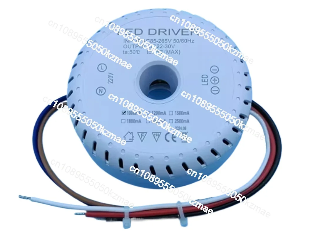 transformer 2-wire power supply 24V wide voltage lamp driver 3-wire parallel two-color LED lamp ballast crystal chandelier