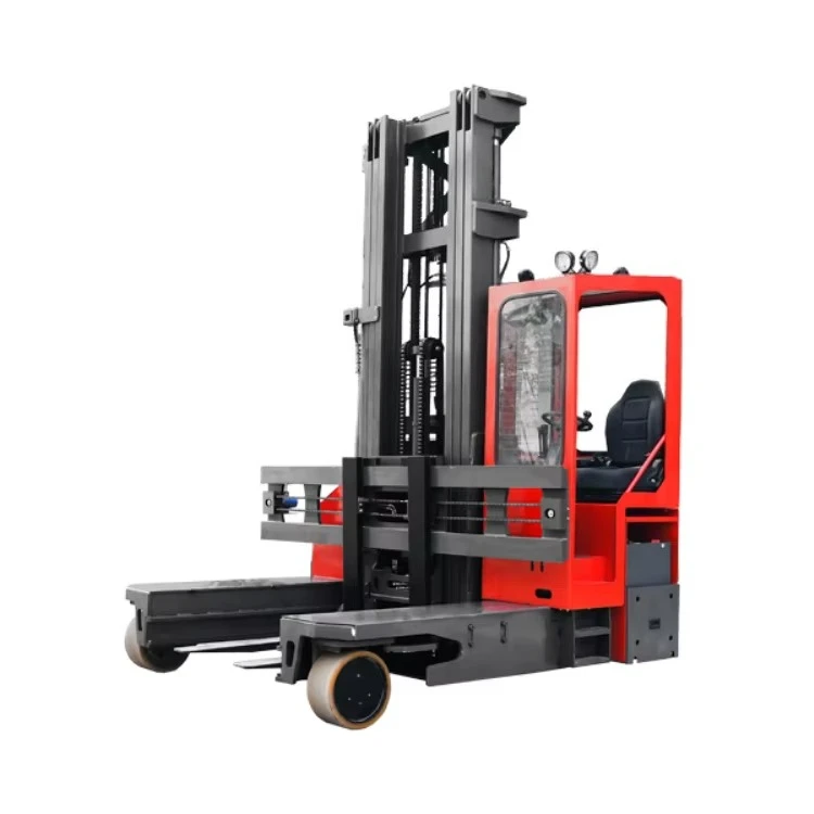 Narrow Aisle MQC50 5Ton Omnidirectional Four Way Forklift Electric Side Loader for Large Long Steel Material Logistics