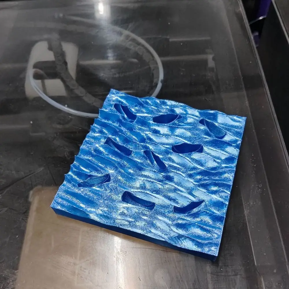 

Минималистичные подставки для колец в виде морской волны, креативные 3D-печатные держатели для колец, элегантный лоток для хранения украшений из PLA, декор для комнаты