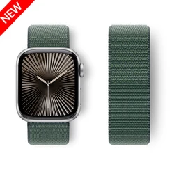 Nylon Straps For Apple Watch 10 Band 46mm 44mm 40mm 45mm 41mm 49mm 42mm 38mm Bracelet Correa iwatch Series 8 se 7 6 3 9 10 40 mm