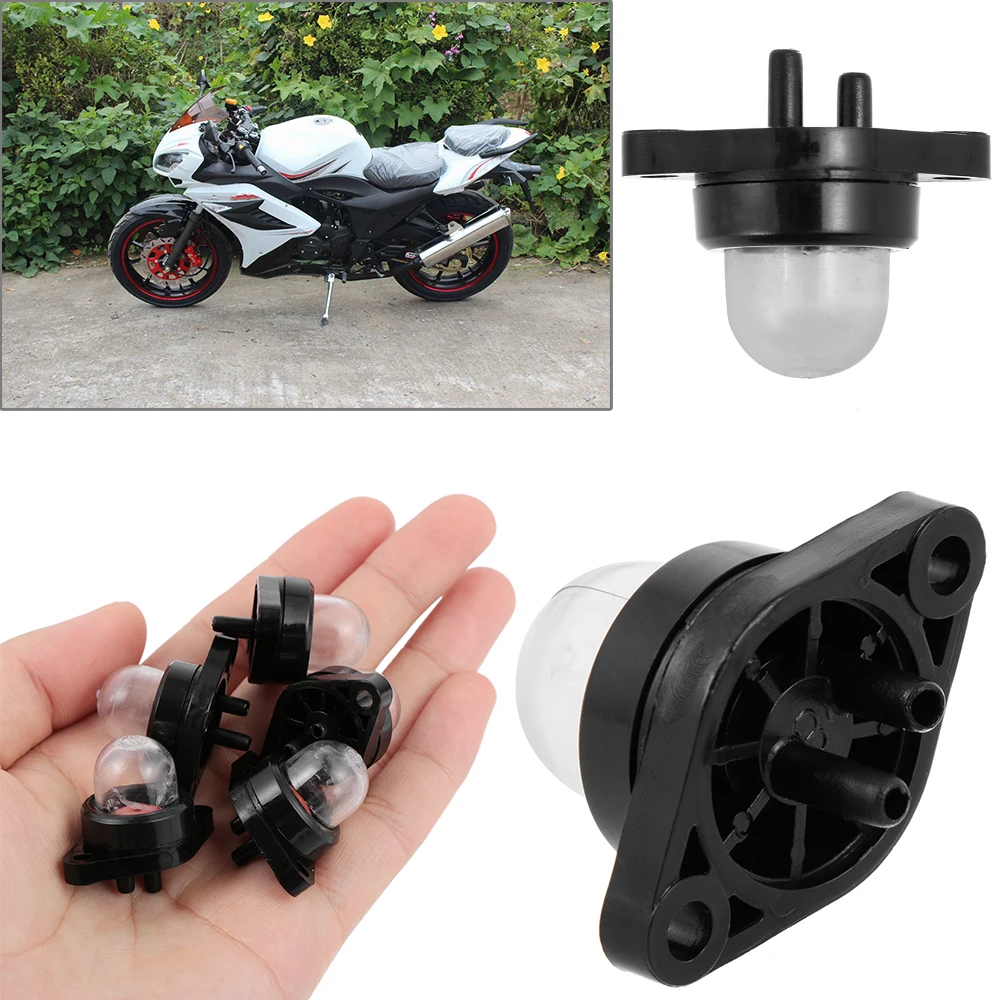 1 PCS For Ryobi Walbro Husqvarna Oil bubble Petrol Snap in Primer Fuel Pump Primer Bulb Chainsaws Trimmer Brushcutter Clear