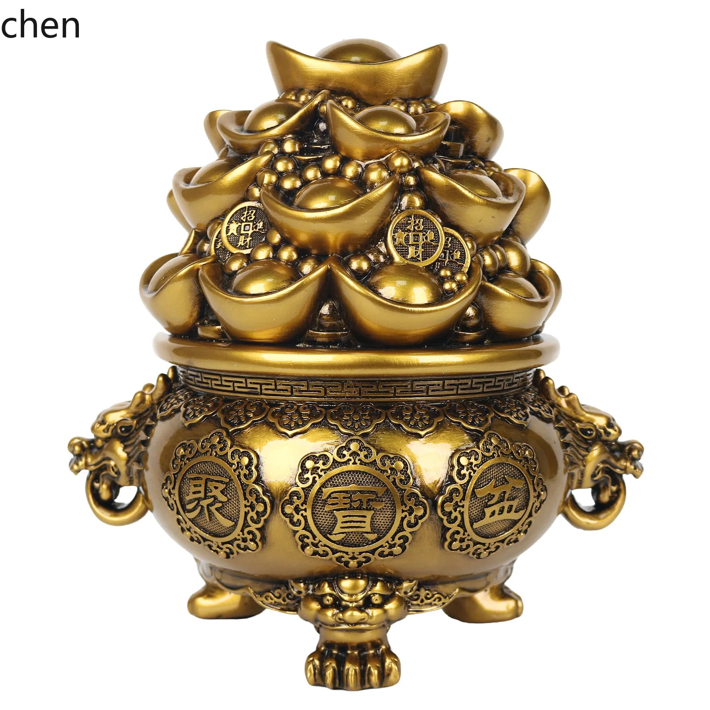 LXC Lucky Cornucopia Ornament Large Living Room Office Desktop Wine Cabinet Decoration Store Opening Front Desk