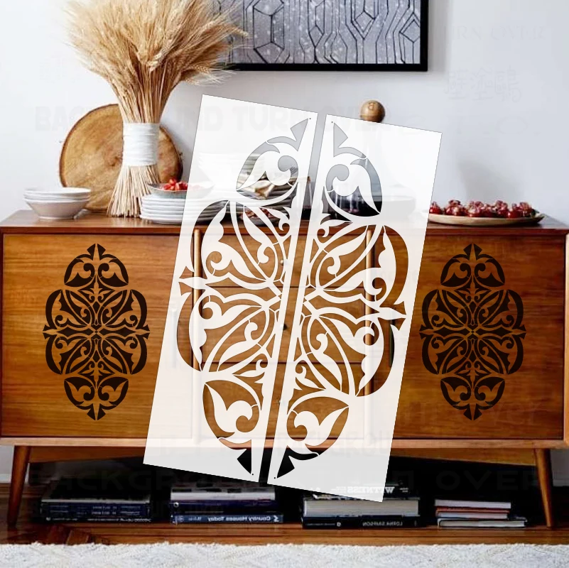 50cm-116cm-estencil-decoracao-de-parede-para-pintura-modelo-decorativo-fabricantes-de-moveis-damasco-borda-aparador-barroco-rococo-s432