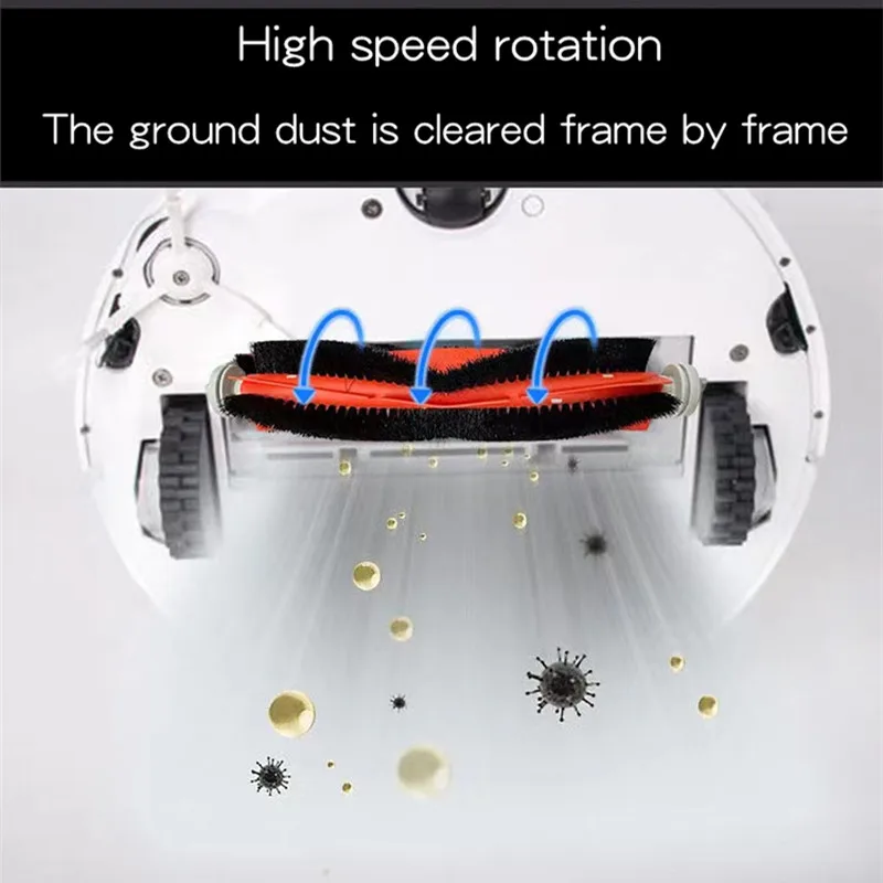 فلتر Hepa للفرشاة الجانبية الرئيسية ممسحة القماش ل شاومي Mijia 1C / STYTJ01ZHM Dreame F9 الروبوتية مكنسة كهربائية الملحقات