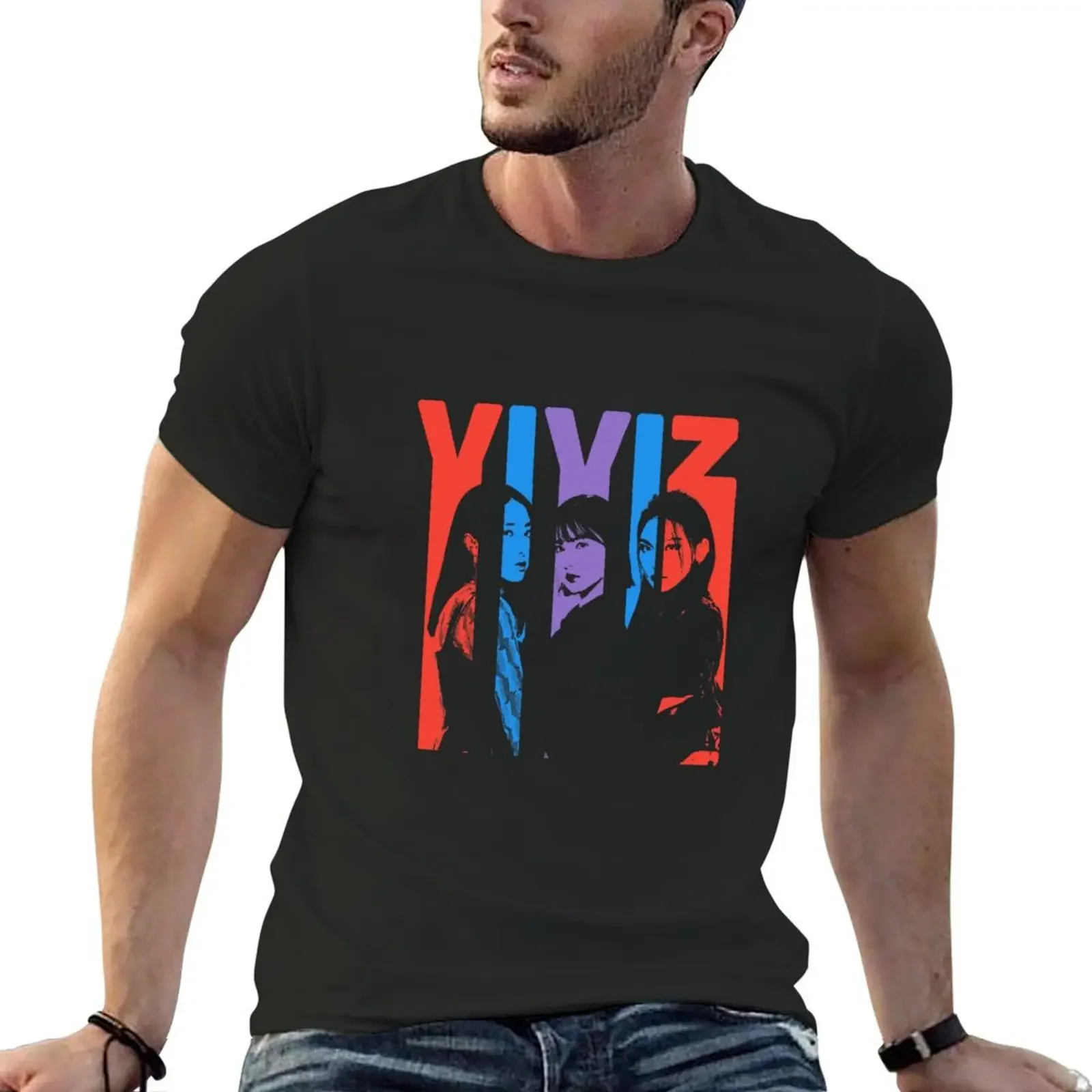 VIVIZ Typographic T-Shirt kawaii clothes man clothes plus size clothes clothing for men