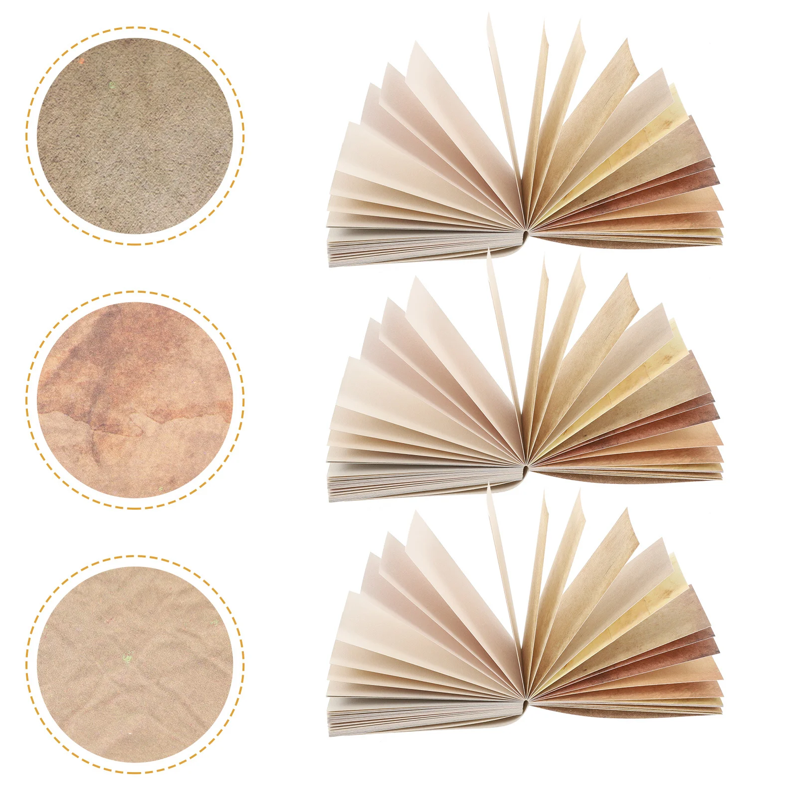 

4Sets Vintage Scrapbook Background Paper Premium Decorative DIY Craft Sheets for Albums Cards Gift Packaging Hand Account