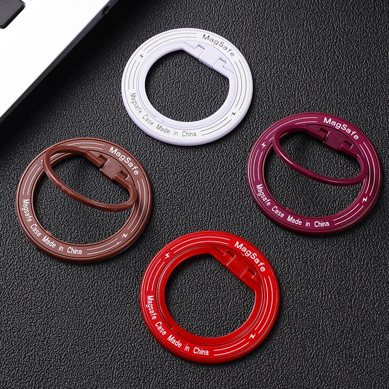 

Phone Magnetic Finger Ring Holder For 12 13 Pro Max Mini Stand Grip Mount Smartphone Accessories