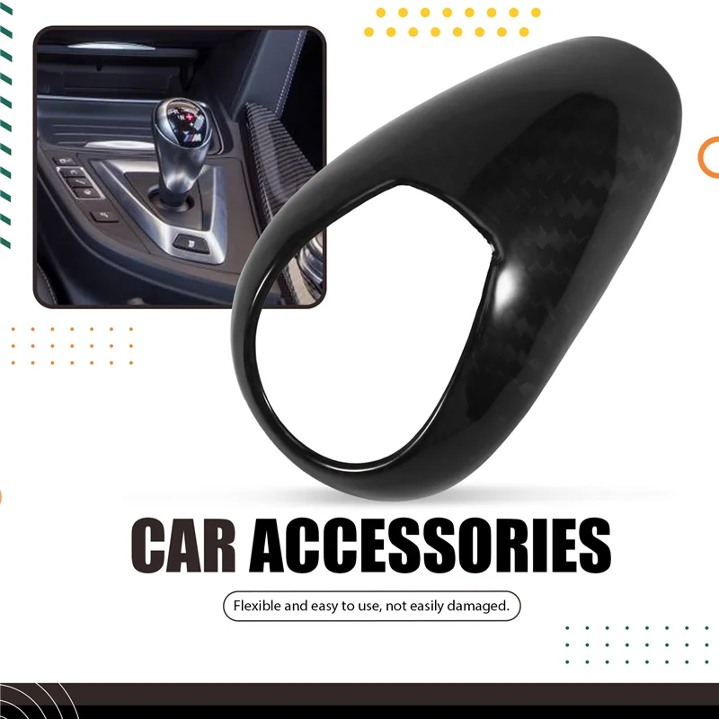 

Крышка ручки переключения передач для BMW M2 F87 M3 F80 F82 M5 F83 F10 F85 X5M F86 X6M F12 украшение рычага переключения передач автомобиля