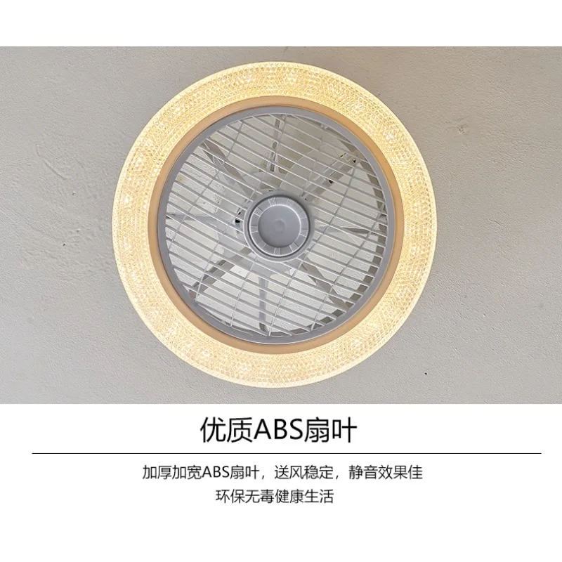 Ventilateur de plafond RVB 72 W avec télécommande d'éclairage, 7 modes de couleur et pales silencieuses réglables, télécommande d'éclairage de chambre à coucher