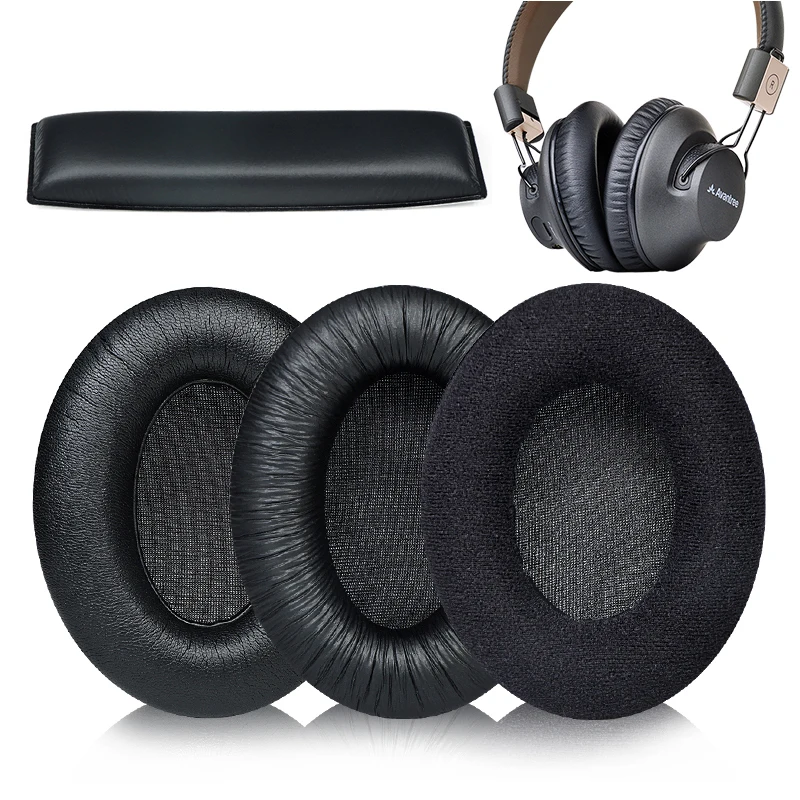 Replacement EarPad Ear Pads Headband Cushions Headphone Earcups Repair Part for Sennheiser HD201 HD201S HD206 Headset