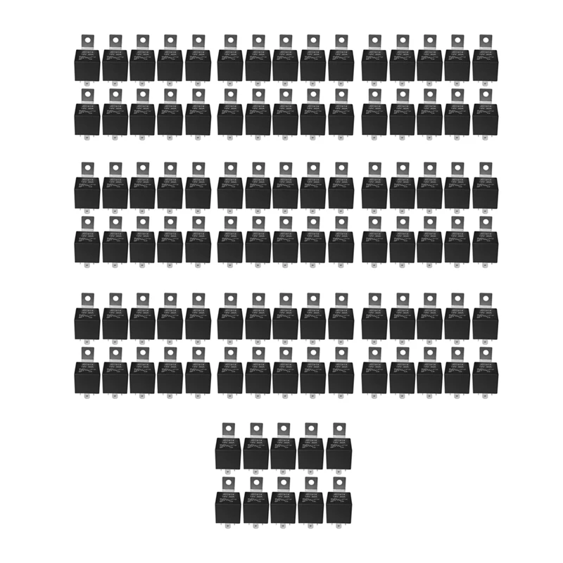 50 Pcs 5 Pin 12V Relay Switch (SPDT) (30/40 Amp) 12 Volt Automotive Relay For Automotive Fans