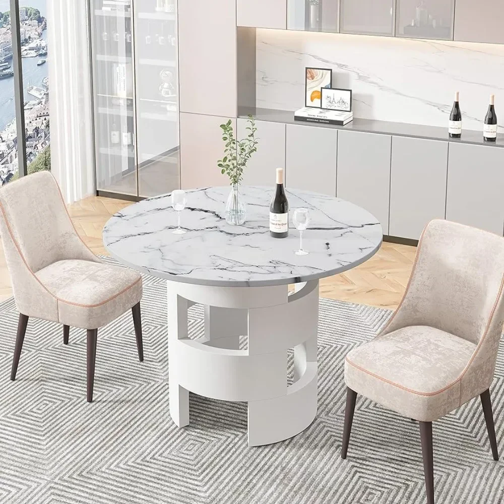 Kitchen Dining Table Living Room Furniture White 42.12