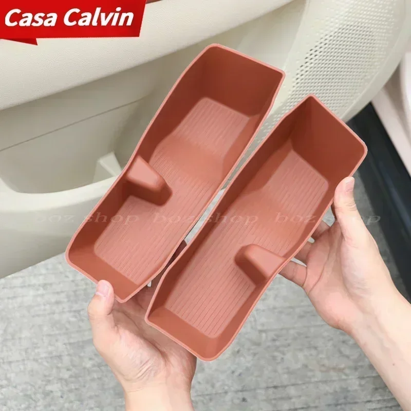 Storage Box For ORA 03  2023 2024 Door Storage Box Original Car Color Screen Rear Storage Box Interior Car Interior Accessories