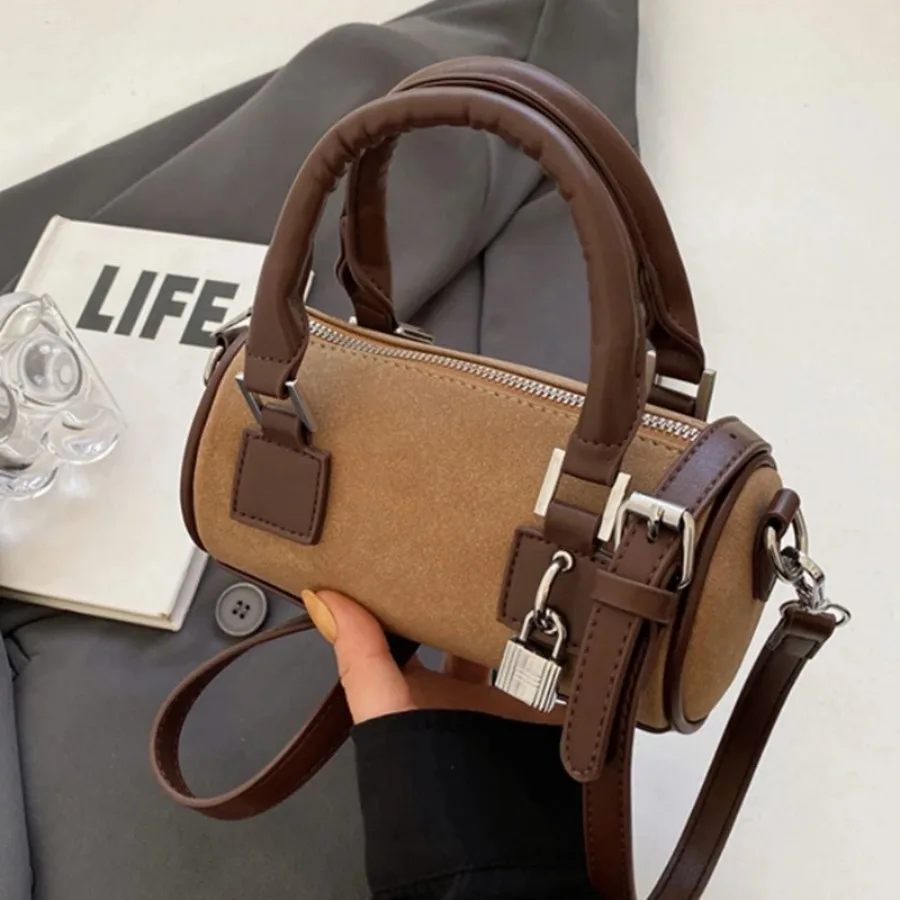 

Small niche design handbag for summer new high-end trendy diagonal cross retro bag single shoulder women's pillow bags
