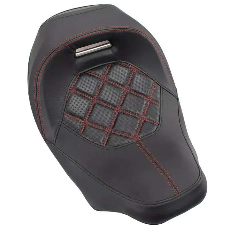 

2025 New Style Motorcycle Accessories Seat Pillion Cushion Front Driver Black Fit For Harley CVO Road Glide FLTRXSE