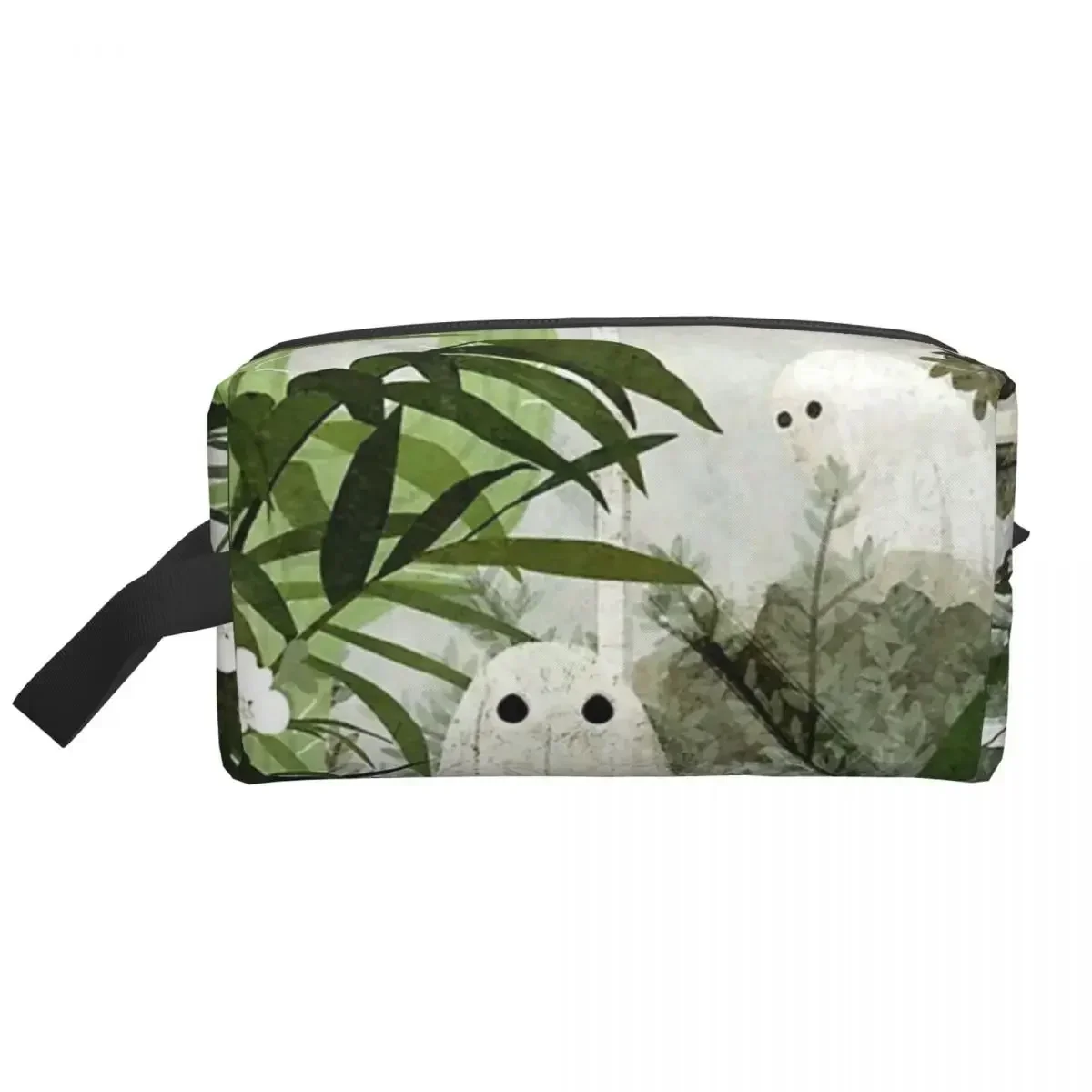 

There's A Ghost In The Greenhouse Again Travel Cosmetic Bag Makeup Toiletry Organizer Ladies Beauty Storage Dopp Kit