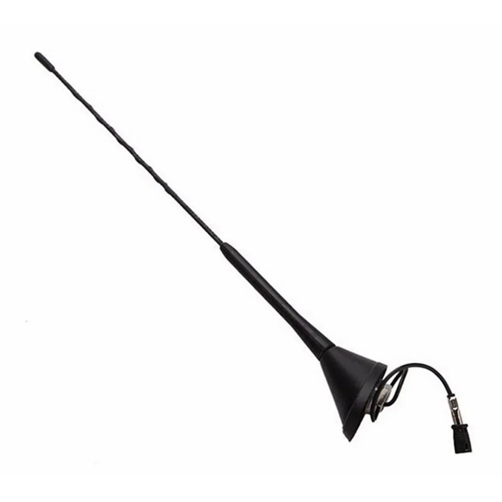 Car Roof Antenna Base + Antenna Pole 41CM Car Anti Noise Whip Roof Mast AM/FM Aerial Antenna For Golf For Passat For Mazda