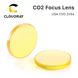 Focus Lens USA CVD ZnSe DIA 12 15 18 19.05 20 FL 38.1 50.8 63.5 76.2 101.6 127mm for CO2 Laser Engraving Cutting Machine