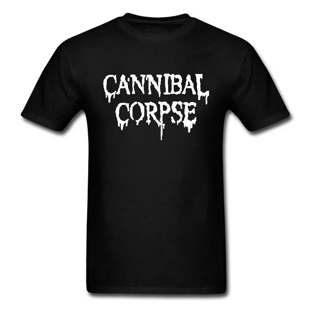 Death  Band Butchered Skull Tomb Man Brand T-shirt Summer Tops Cannibal Corpse 25 Years T-Shirt graphic men clothing funny