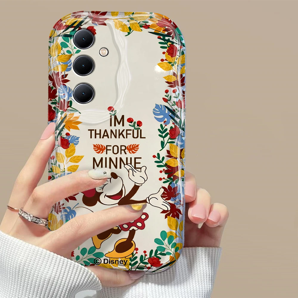 Disney Mickey Minnie 3D Wave Case For OPPO Realme 12 11 10 9 8 7 7i 6 5 Pro Plus C67 C55 C31 C35 C11 C12 C15 C20 C21Y Cover image 5