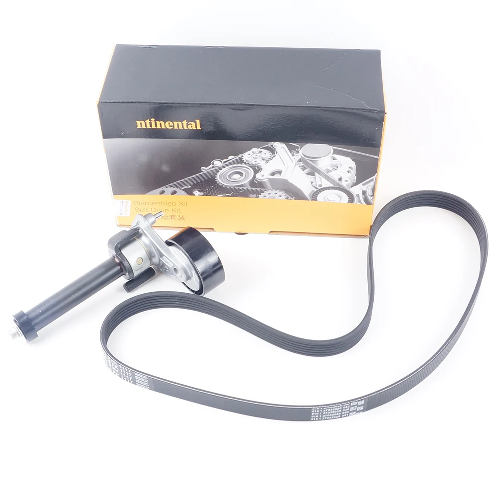 2PCS 6PK1117 06J260849E Generator Belt Tensioner Assembly for VW Tiguan Passat B7 CC Magotan 06J903133A 06J260849D