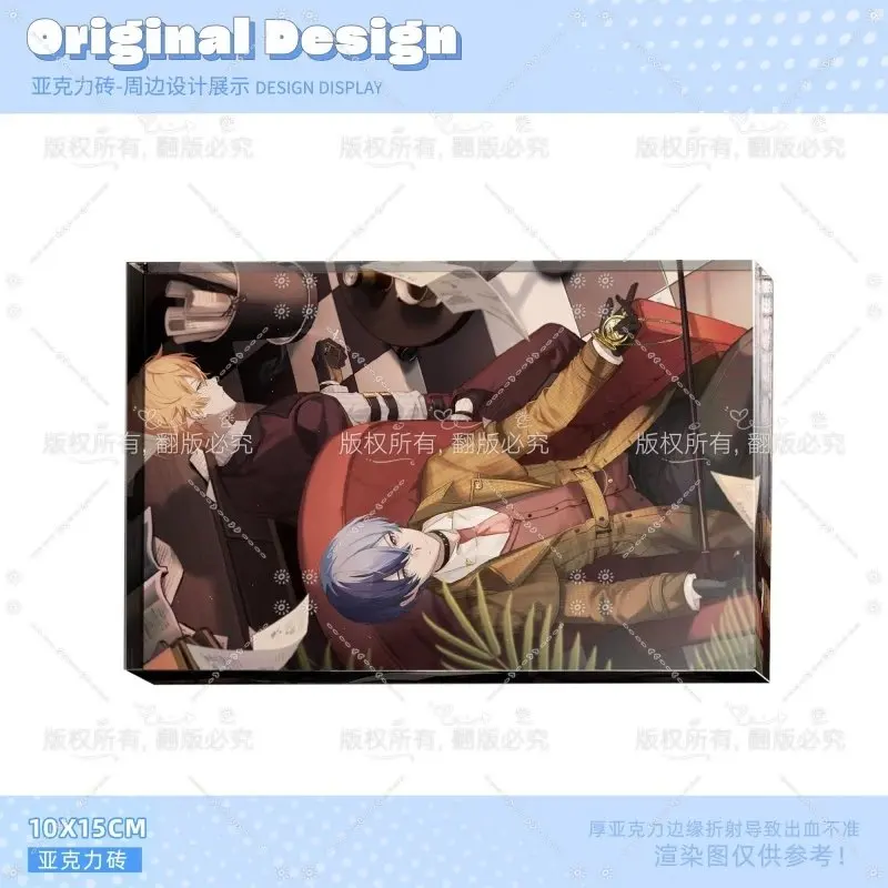 

2024 Aoyagi Toya Shinonome Akito Project Sekai Colorful Stage PJSK акриловый кирпич 10x15 см товары орнамент настольный дисплей подарок