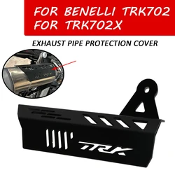 Benelli TRK 702X TRK702X TRK702 X TRK 702X2024 Motosiklet Aksesuarları Egzoz Susturucu Koruyucu Güvenlik Isı Kapağı