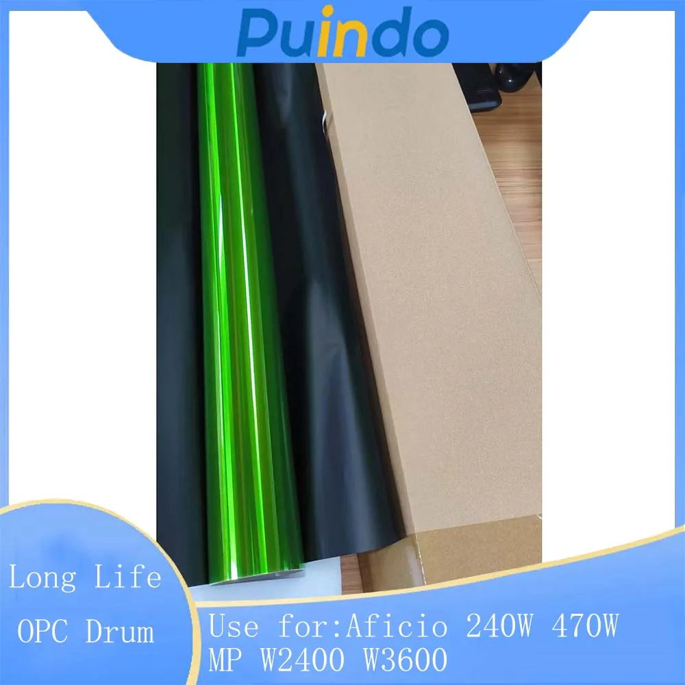 Long Life for Fuji OPC Drum for Ricoh Aficio 240W 470W MP W2400 W3600 Tambor Cylinder Engineering Copier