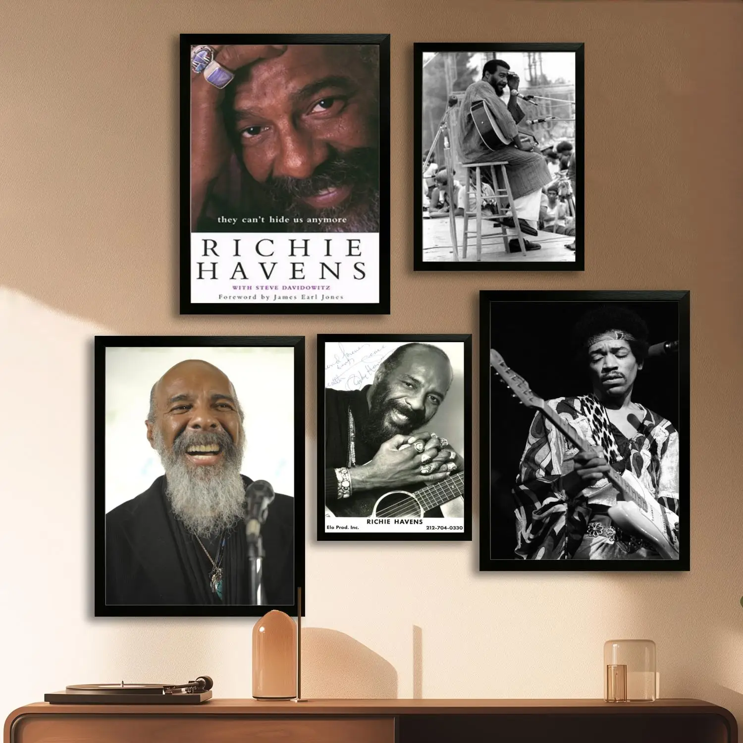 Richie Havens Canvas Art Poster, Wall Art, Picture Print, Modern Family, Bedroom Decor, Posters,Decorative painting