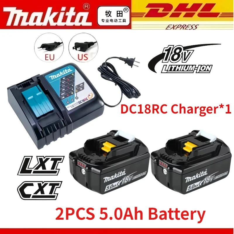 

100%⚠Original 18V 6.0Ahrechargeable batteryfor makita replace battery