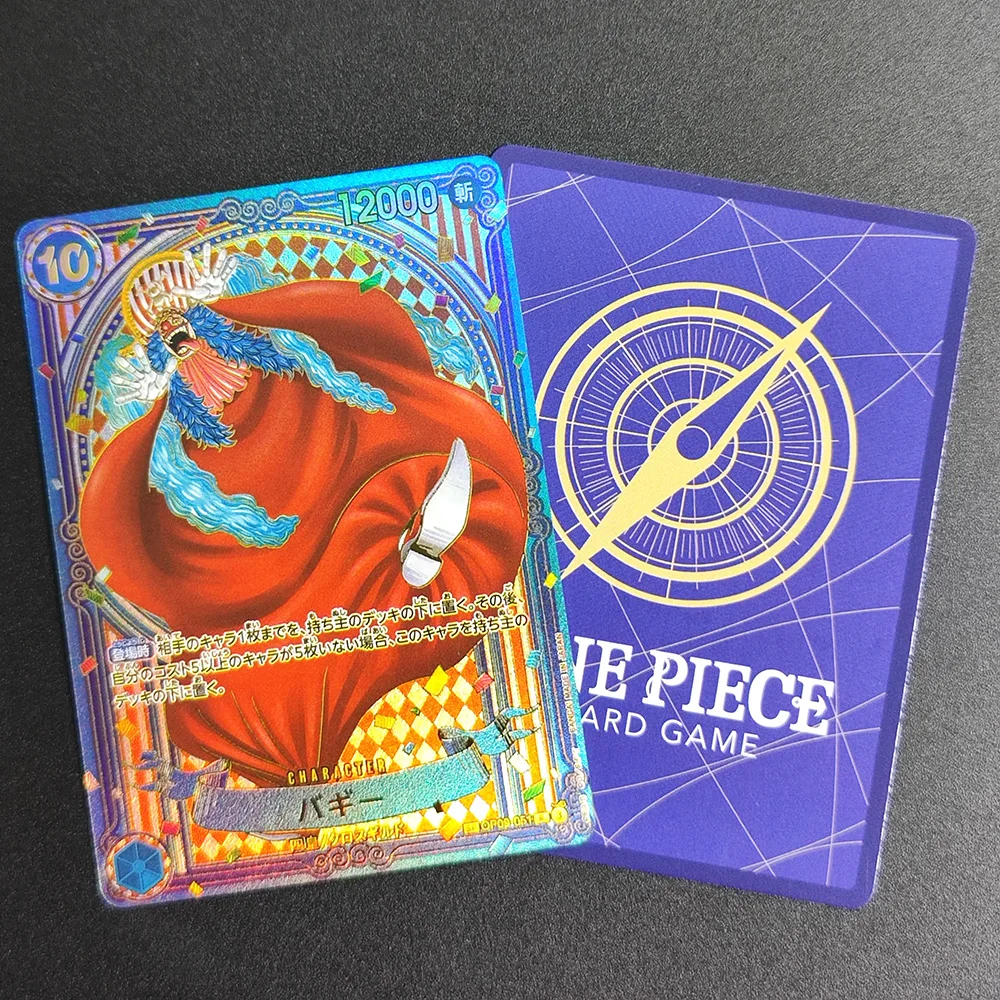 Hot Selling! One Piece Buggy OP09-091 Japanese Holographic Card - 2026 New Limited Edition, Collectible Anime Trading Cards