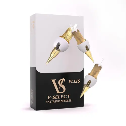 Agujas de cartucho de tatuaje EZ Bugpin VS, delineador redondo, cono largo con cubierta de espuma, cartuchos de agujas de tatuaje para máquina de cartucho, pluma