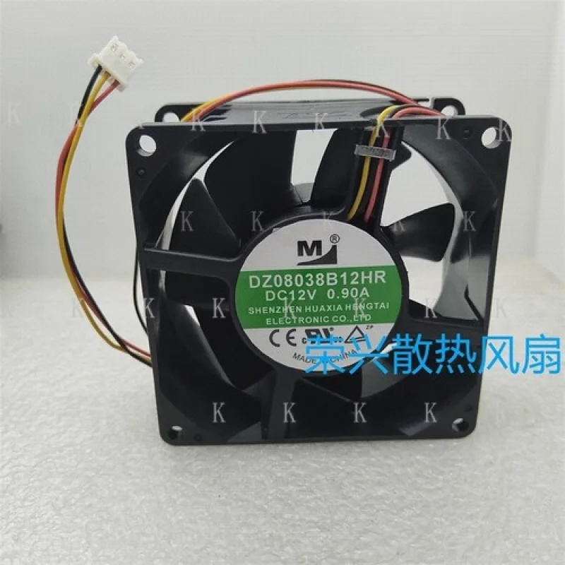

C FOR M DZ08038B12HR DC12V 0.90A 80*80*38MM 3-Pin Cooling Fan
