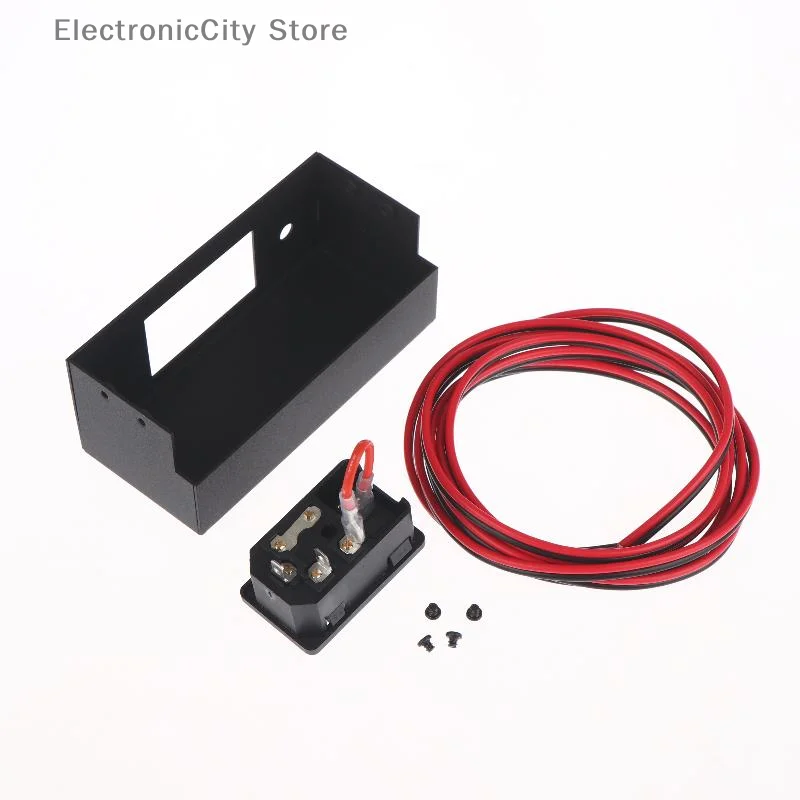 

12V/24V 360W Power Supply Switch Male Socket With 3D Printer Upgrade Parts Printer Power Shell Fuse And 2m Cable