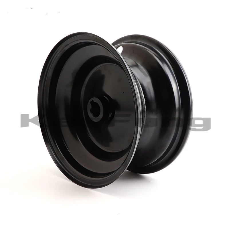 front and rear rims 6 inch Iron wheel hub for 110cc 125cc ATV Karting go kart lawn mower 145 / 70-6 13x5.00-6 13x6.50-6 tires