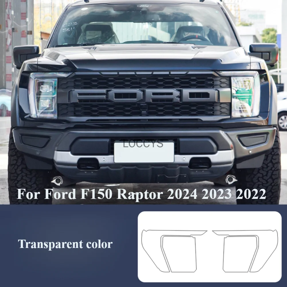 

Для Ford F150 Raptor 2024 2023 2022, внешние фары автомобиля, защитная пленка из ТПУ от царапин, ремонтная пленка против царапин, аксессуары