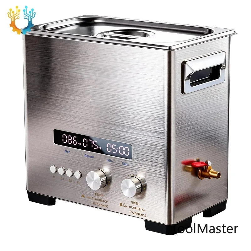 

[2026]6L Compact Ultrasonic Cleaner 40KHZ Professional Cleaning For Glasses, Watches, Jewelry & Metal Parts Home & Workshop Use