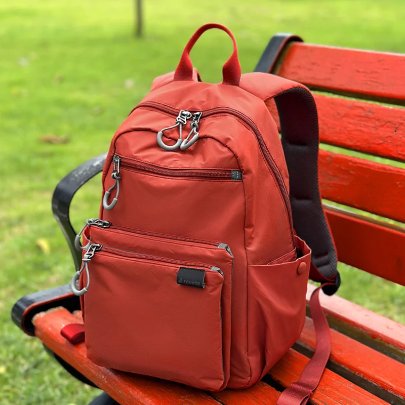 

EPOL Large Backpack Trend 2025 Black Nylon Waterproof Women's Laptop Backpacks Fashion Travel Sports Casual School Bags 2802-28