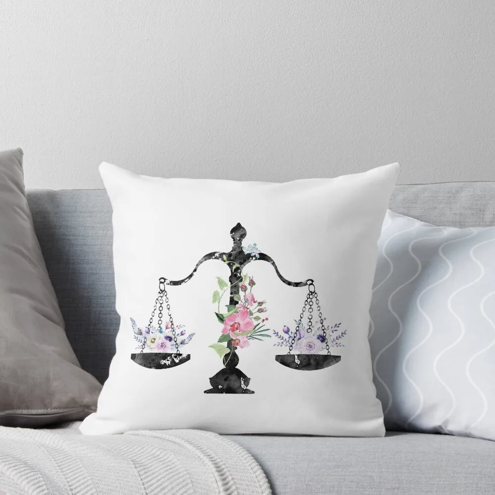 Scales of Justice Art Throw Pillow autumn pillowcase Sofa Cushion Cover luxury sofa pillows Luxury Pillow Cover pillow