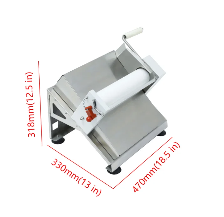 Piccolo uso domestico Croissant Pane Fondente Pasticceria Impasto Rullo Sfogliatrice Macchine alimentari Compatto per piccolo negozio di pane Panetteria