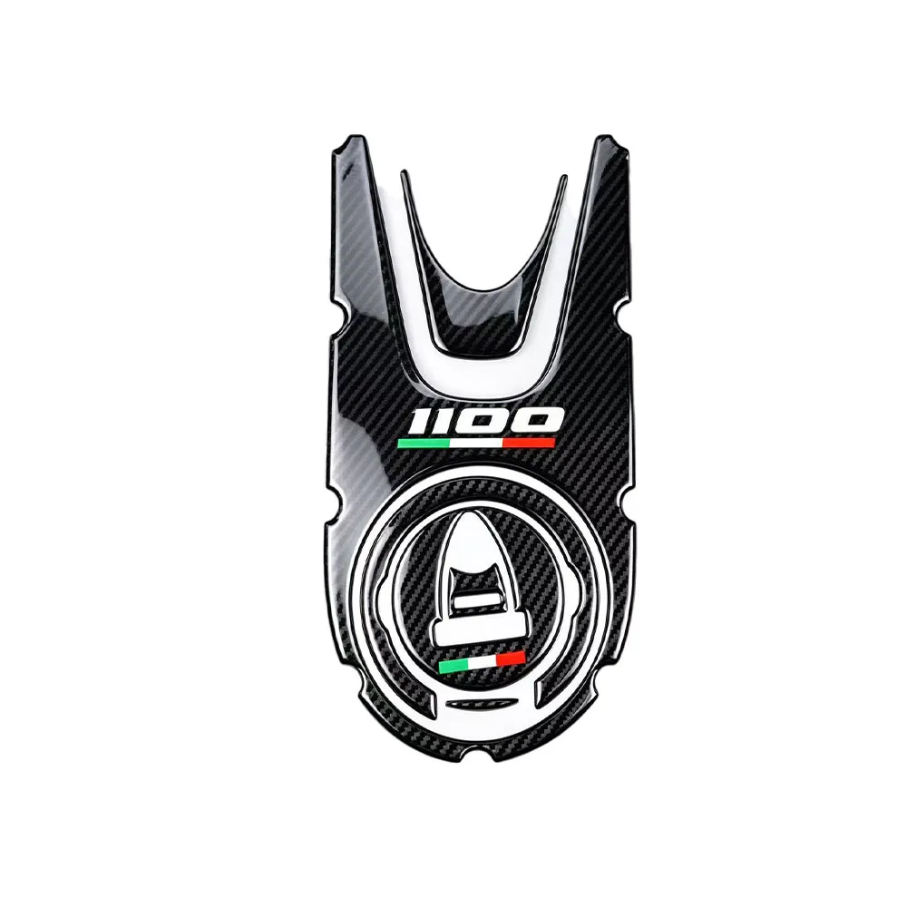 3D Motorcycle Tank Pad Protection Fuel Cap Comp3atible Case for Ducati MONSTER 696 796 1100 2008-2014 09 10 12 13 Carbon-look image 6