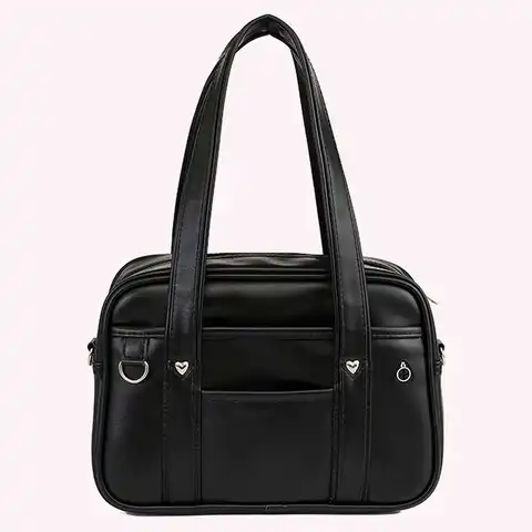 Urocza torba typu tote z PU skóry, duża japońska torba szkolna, japońska torebka, urocza torba na książki, tornister dla ucznia, cosplay anime.