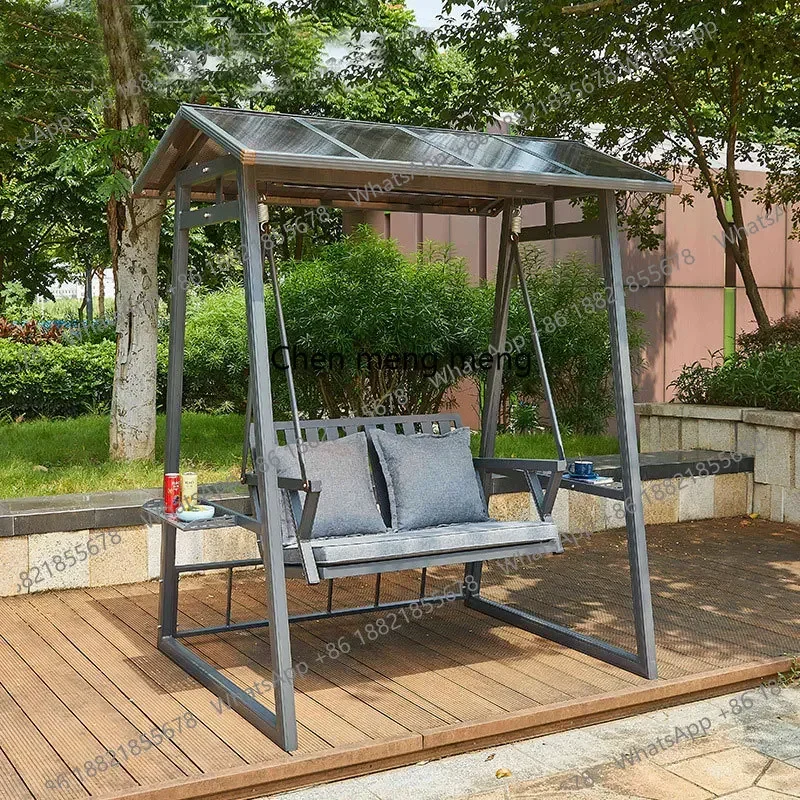 

D182Outdoor Hammock Chair With Stand Hanging Patio Swing Chair Garden Rocking Chair Wholesale