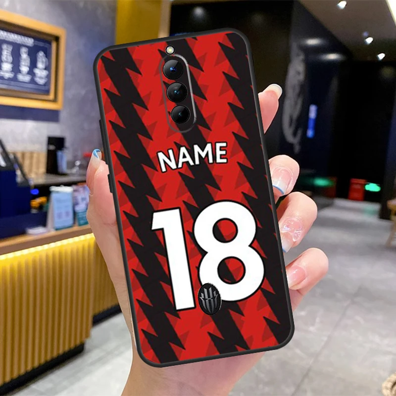 Personalised Number Football Name Phone Case For ZTE Nubia RedMagic 11 Air 10 9 8 8S 9S 10S Pro Plus 5G 5S 6 7 6S 7S Pro Cover - view 3